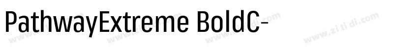 PathwayExtreme BoldC字体转换 PathwayExtreme BoldC字体转换